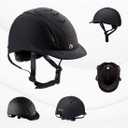Ovation Deluxe Schooler Helmet (Black, Small/Medium)