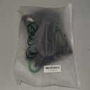 OQQ Womens Tummy Control One Piece Swimsuit  Crinkle Textured Swimwear Full Coverage Slimming Bathing Suit (Medium, Black)