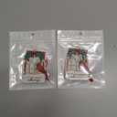 Pack of 2, Remembrance Cardinal Memorial Ornament Christmas 2024, Loss of Loved One Sympathy Gift, Condolences Gift, Christmas from Heaven, Cardinal Memorial Gifts for Loss of Dad Mom Grandma Pet Wood 2 Layers