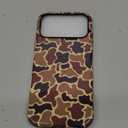 iPhone 17 Pro Max Case | Vintage Brown Camo | Slim Drop Protection Design