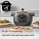 Instant Pot Superior Cooker 7.5QT Slow Cooker and Multicooker, 4-in-1 Functions, Sears/Saut, Slow Cooks/Roast, Steams and Warms, From The Makers of Instant Pot