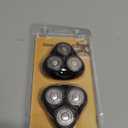2PACKBlack Universal Rotary Replacement Shaver Head,Compatible with Remington Shaver Series,for R3,R4,R5,R6,R7,R8,SP-3141 and SP-5161 Foils/Blades