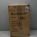 Rockland Expandable Spinner Carry On, Black, 19-Inch