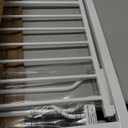 100-109.41" Extra Wide Baby Gate Pressure Mounted 30" Tall White
