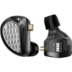 KZ Sonata 14BA IEMs, in-Ear Monitor Headphone High-Performance Flagship HiFi Earphones with 4 Tuning Switches, Clarity in All Frequency Stereo Sound Comfortable Headphones for Musicians (Tuning)