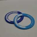 Activ Life Kids Flying Rings (2 Pack) They Fly Straight & Dont Hurt, 80% Lighter Than Standard Rings - Replace Screen Time with Healthy Family Fun - Get Outside & Play (Blue/Cyan)