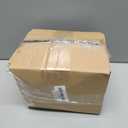 KHOYIME Eucalyptus Garland with White Flowers, 4 Packs 5.9Ft Artificial Silver Dollar Eucalyptus Leaves Plant Fake Greenery Hanging Ivy Vines Faux Wreath for Wedding Arch Party Mantle Table Home Decor