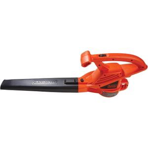 BLACK+DECKER Electric Leaf Blower, Handheld Blowers for Lawn Care, Lightweight, 180 MPH 180 CFM, 7-Amp, Corded (LB700)
