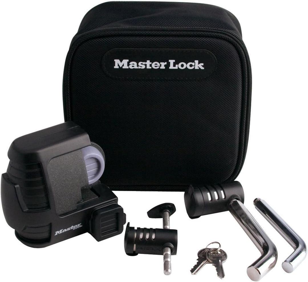 Master Lock 3794DAT Trailer Coupler and Hitch Pin Lock Set, Keyed Alike