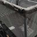 VEVOR Baby Travel Crib and Play Yard, Folding Baby Playpen with Zipper Gate & Soft Mattress, Portable Toddler Crib with Breathable Mesh, Travel Bag, Indoor/Outdoor Kids Activity Center for 0-36 Months