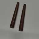 Striking Viking 2 Pack Beard Pencil Filler for Men with 4 Tips - Waterproof Formula Facial Hair Filling Kit with Brush Beard Filler Pen Kit - Dark Brown