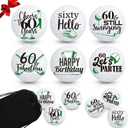 6 Pcs Birthday Golf Balls Gift Funny Golfer Gift Set Professional Practice Ball for Men Golfers Happy Birthday Golf Ball Accessories for Men, Women & Kids