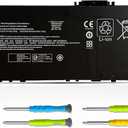 ASODI PP03XL PV03XL M01118-421 Laptop Battery Compatible with HP Pavilion x360 13-BB 14-DV 14M-DW 14M-DW0023DX 14-DK 15-EH Series M01144-005 HSTNN-DB9X HSTNN-LB8S HSTNN-OB1P 11.55V