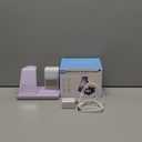 Wireless Charger for Samsung/Android Charging Station, 6 in 1 Fast Watch Charger with Alarm Clock-Night Light, Compatible for Galaxy S25 Ultra/S24, Only for Samsung Watch8/7, Galaxy Buds3 Pro(Black) (Coal)