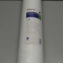 Pentair Pentek DGD-2501-20 Big Blue Water Filter, 20-Inch Whole House Sediment Filter Cartridge Replacement, Dual-Gradient Density Spun Polypropylene, 20" x 4.5", 1 Micron, Pack of 1, White