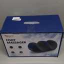 Foot Massager with Heat, Shiatsu Foot and Calf Electric Kneading Massager Machine with Roller for Relaxation, Plantar Fasciitis, Pain Relief, Gifts for Women & Men(Blue)