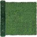 2 x Artificial Ivy Privacy Fence Screen: 72"x 144" (72 SQFT) 4-Layer Leaf UV-Anti Faux Greenery Boxwood Backdrop Ivy Vine Leaf Panels for Outdoor, Indoor, Garden, Backyard and Decor