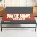 Bunkie Board King Size(76x80) - Heavy Duty Anti-Sag Low Profile Bed Boards | Sturdy breathable,noise-minimizing,moisture-resistant,non-slip bunkieboard for platform beds, slatted frames & box springs