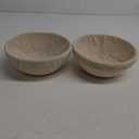 DOYOLLA Bread Proofing Baskets Set of 2 8.5 inch Round Dough Proofing Bowls w/Liners Perfect for Home Sourdough Bakers Baking