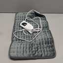 Deepsoon Heating Pad,Electric Heating Pads for Back,Neck,Abdomen,Moist Heating Pad for Shoulder,Knee,Arms,Legs,Dry/Moist Heat & Auto Shut Off,Christmas Gifts for Men and Women,Dark Gray,24x12 Inch