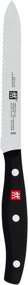ZWILLING TWIN Signature 5-Inch Utility Knife, Serrated Edge (Stainless Steel)
