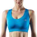 LP SUPPORT 235Z High Impact Sports Bras for Women - Workout, Gym, Yoga Bra for Ultimate Comfort & Support (Blue, S)