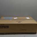 62 Inch Ceiling Fan No Light with Remote Control, Black Ceiling Fans Without Light With 6-Speeds Quiet Reversible DC Motor, Indoor/Outdoor Ceiling Fan with Dual Finish 7 Blades for Patio Living Room