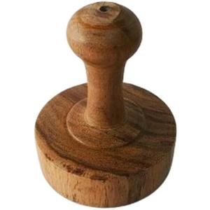 Sahishnu Online & Marketing Wooden Potato Masher,Wooden Roti Chapati Presser,roti bhakri or khakara on tawa Presser, Size -3