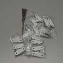 4our Kiddies 10 Pack Furniture Anchors for Baby Proofing, Anti Tip Furniture Wall Anchors, Secure 400 Pounds Cabinet, Bookcase, Dresser to Wall, Earthquake Furniture Straps for Child Safety (White)