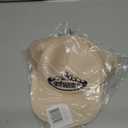 Flame Cap, Funky Streetwear Hat with Bold Graphics, Trucker Fit, Breathable Mesh Back and Curved Brim, Cream, One Size