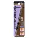 Maybelline Express Brow Ultra Slim Eyebrow Makeup, Brow Pencil with Precision Tip and Spoolie for Defined Eyebrows, Medium Brown, 1 Count