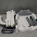 Frog Potty Training Seat, Upgrade Toddler Toilet Seat for Kids Boys Girls, 2 in 1 Potty Training Toilet for Kids, Splash Guard Anti-Slip Pad Step Stool