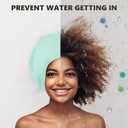 Extra Large Swim Cap - Swim Cap for Long Hair, Dreadlocks, Weaves, Hair Extensions, Braids, Curls & Afros - Silicone Swimming Cap for Women & Men, Keep Hair Dry
