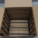KORRTFID Kitchen Cabinet Organizer, Steel Cookware Holder, Divided Holder with 5 Slots for Skillets Baking Tray and Chopping Board Rack - Baking Pan Holder Storage (1 PC)