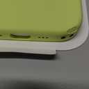 Apple iPhone 17 Silicone Case with MagSafe and Camera Control: Lightweight Phone Case, Wireless Charging Compatible, Smooth Matte Finish; Neon Yellow