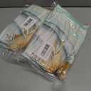 2 x Mimkus Fall Pillow Covers 18 x 18 Inch Set of 4 Thankful Grateful Blessed Harvest Floral Decorations Double-Sided Print Cushion Cases for Home Dcor (Orange and Blue)