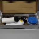 Electric Spin Scrubber - Cordless Bathroom Scrubber with 7 Brush Heads - Dual Speed IPX7 Waterproof Power Scrubber for Heavy-Duty Bathtub, Glass, Tile, and Car Cleaning (White)