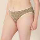 Amazon Essentials Women's Breathable Cotton Bikini Brief Underwear with Full Coverage, Multipacks (XXL)