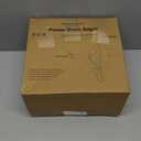 Drain Auger, Clog Remover with Drill Adapter, 25 Feet Flexible Plumbing Snake Use Manually or Powered for Kitchen, Bathroom and Shower Sink, Comes with Gloves (orange)