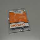 30 PCS Q-Hanger Hooks with Safety Buckle, Windproof Screw Wall Ceiling Hooks for Outdoor String Lights Hanging Christmas Lights, Plants, with 1 Wing Nut Driver (Black, 30 Pack)