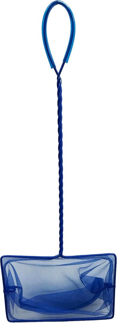 PENN-PLAX Quick-Net Aquarium Fish Nets – Durable, Strong, and Safe – (Blue) Pack of 3