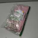 FireKylin 100 Pack Smell Proof Bags 4.7" x 7.9", Resealable Bags with Matte Window, Foil Pouch Stand Up Sealable Bags for PackagingPink