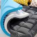 BDEUS 4 Inch Dual Layer Twin XL Size Cooling Mattress Topper