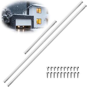16 Ft Garage Door Strut, Reinforcement Kit, Hurricane, Storm and Snow Support Top Brace Kit, Professional Design, Easy Installation, Suitable for DIY Enthusiasts,Hurricane-Resistant Brace Kit