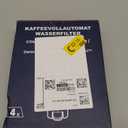 Coffee Machine Fitler, Delonghi Filter Replacement for DLSC002, Delonghi Magnifica Evo, Dinamica Plus, ESAM, ETAM, BCO, EC. Activated Carbon Water Filter Cartridges Softener (4 Pcs)