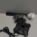 KDD Headphone Stand with USB Charger, Controller Stand for Desk, Headphone Holder with 2 USB Charging Ports and 3 AC Outlets, Accessories for Desktop(Black)