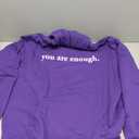 You Are Enough Hoodie Dear Person Behind Me Sweatshirt Gift Merch Women Men Inspirational Faith, L
