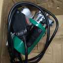 Water Transfer Pump, 115V 1/10HP Electric Utility Pump with On/Off Switch 2 * 6 ft Water Hoses Kit for Removing Water from Garden Pools Aquariums Hot Tub Draining 1/8 Low Suction for Rain Barrel