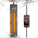 azw Aquarium Heater 300W/500W/800W, Fish Tank Heater with Digital LED Controller, Frequency Conversion Energy Saving, IPS Anti-Boiling Fish, Multiple Intelligent Protection for Freshwater/Saltwater