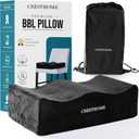 CrestHome Lightweight BBL Pillow After Surgery to Heal Faster & Protect Shape BBL Recovery Memory Foam Cushion with 250lbs Support, Velvet Cover & Non-Slip Bottom for Ultimate Comfort & Stability